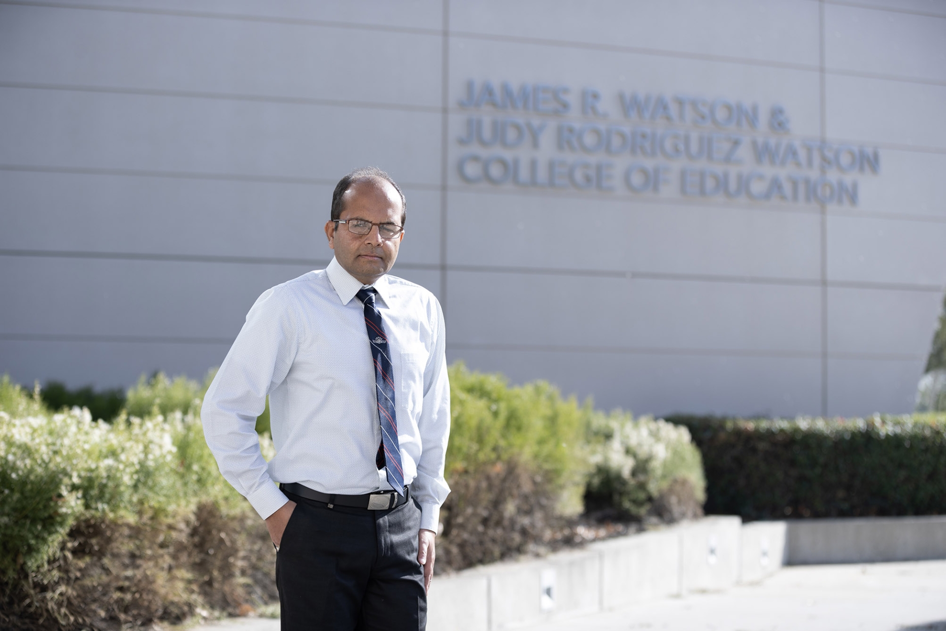Abbas “Bobby” Quamar is an associate professor of special education, rehabilitation and counseling in CSUSB’s James R. Watson and Judy Rodriguez Watson College of Education.