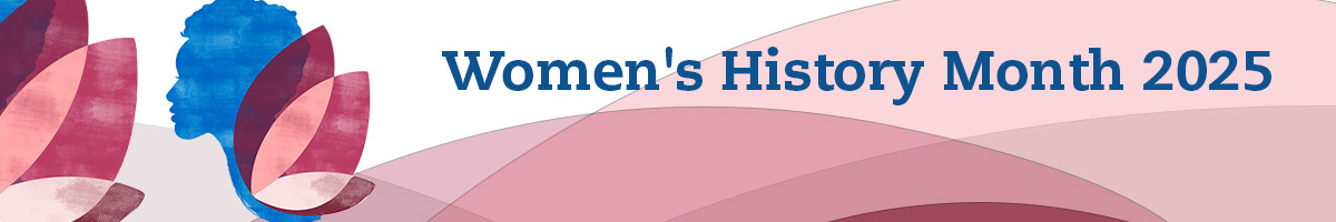 Women's History Month graphic